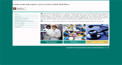 Desktop Screenshot of agmestpharma.com